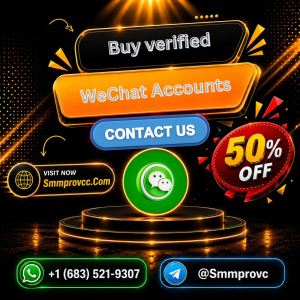 Buy verified WeChat Accounts